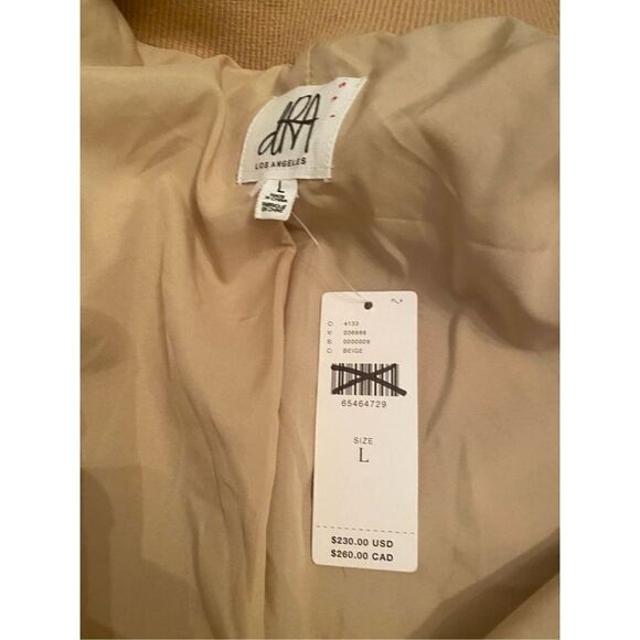 Anthropologie-Cozy Wool Blend Puff-Sleeved Coat - Picture 6 of 11